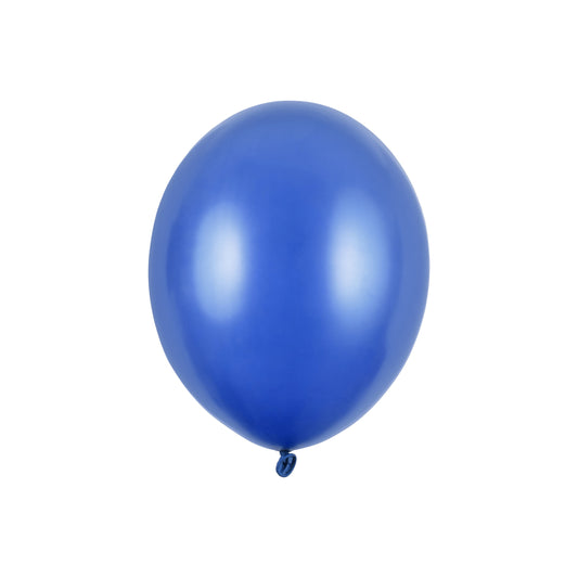 Metallic Blue Balloons 30 cm