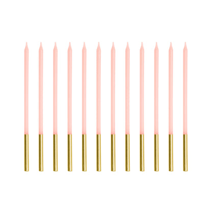 Pink Birthday Candles