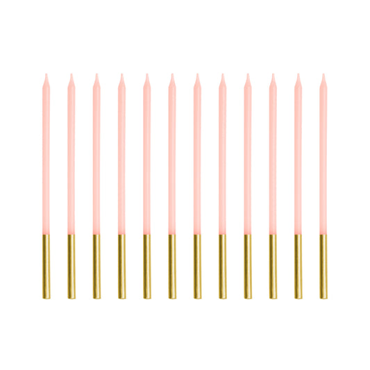Pink Birthday Candles