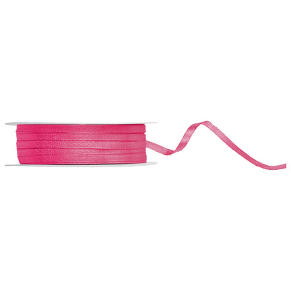 Pink ribbon on a white background