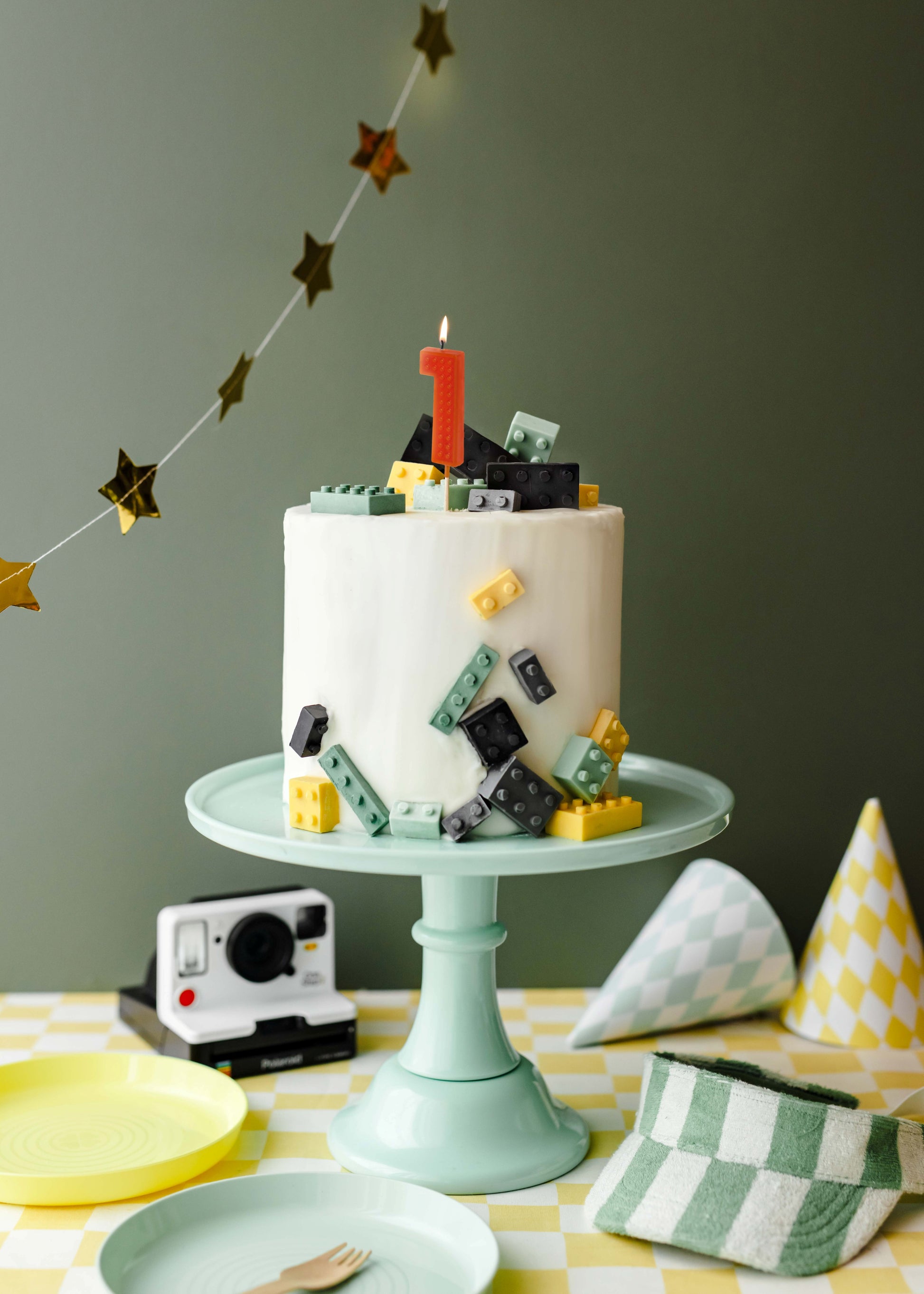 Red Birthday Candle – Number 1