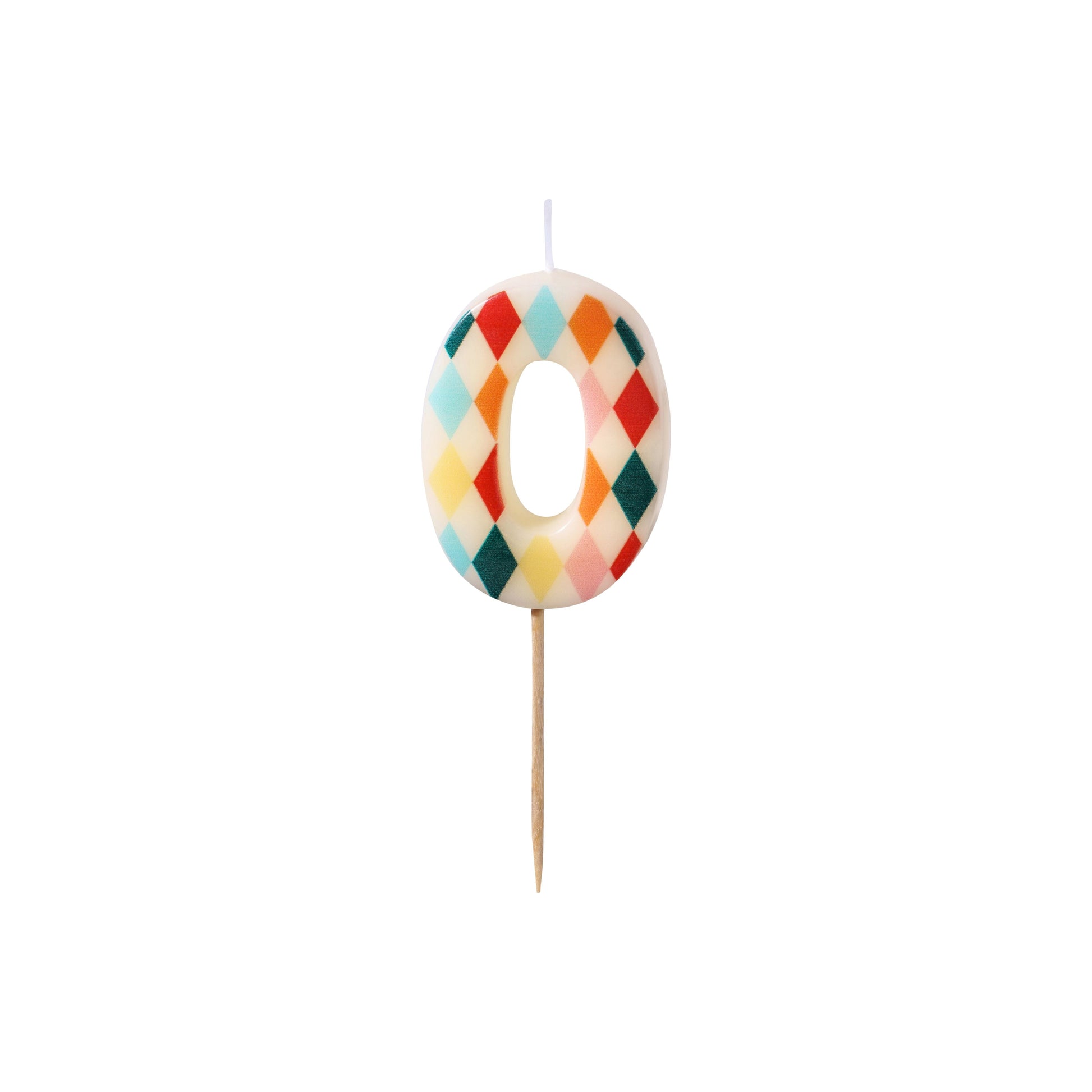 Geometric Birthday Candle number 0