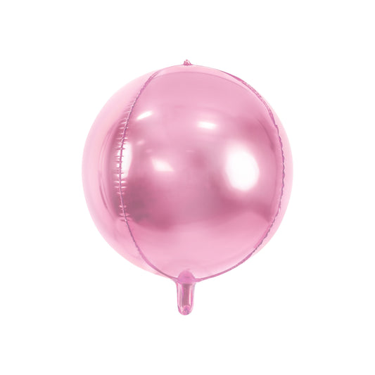 Light Pink Foil Orbz Balloon