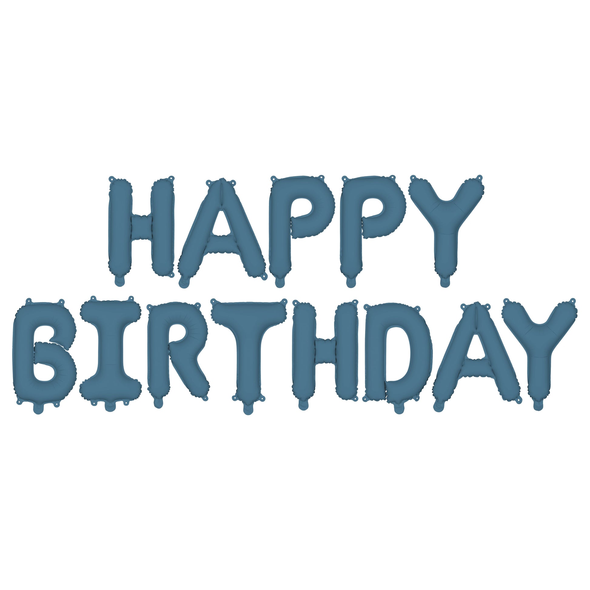 Navy Blue Happy Birthday Foil Balloon