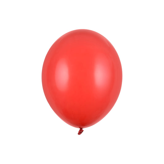 Pastel red balloon for kids birthday party