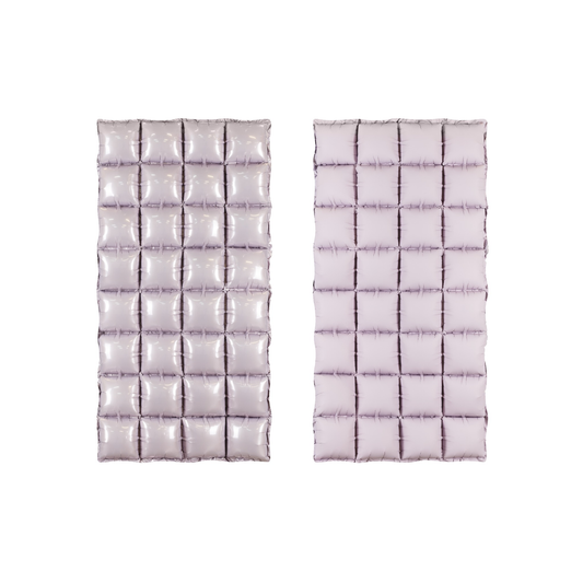 Purple Double-Sided Curtain Foil Balloon for kids birthday party