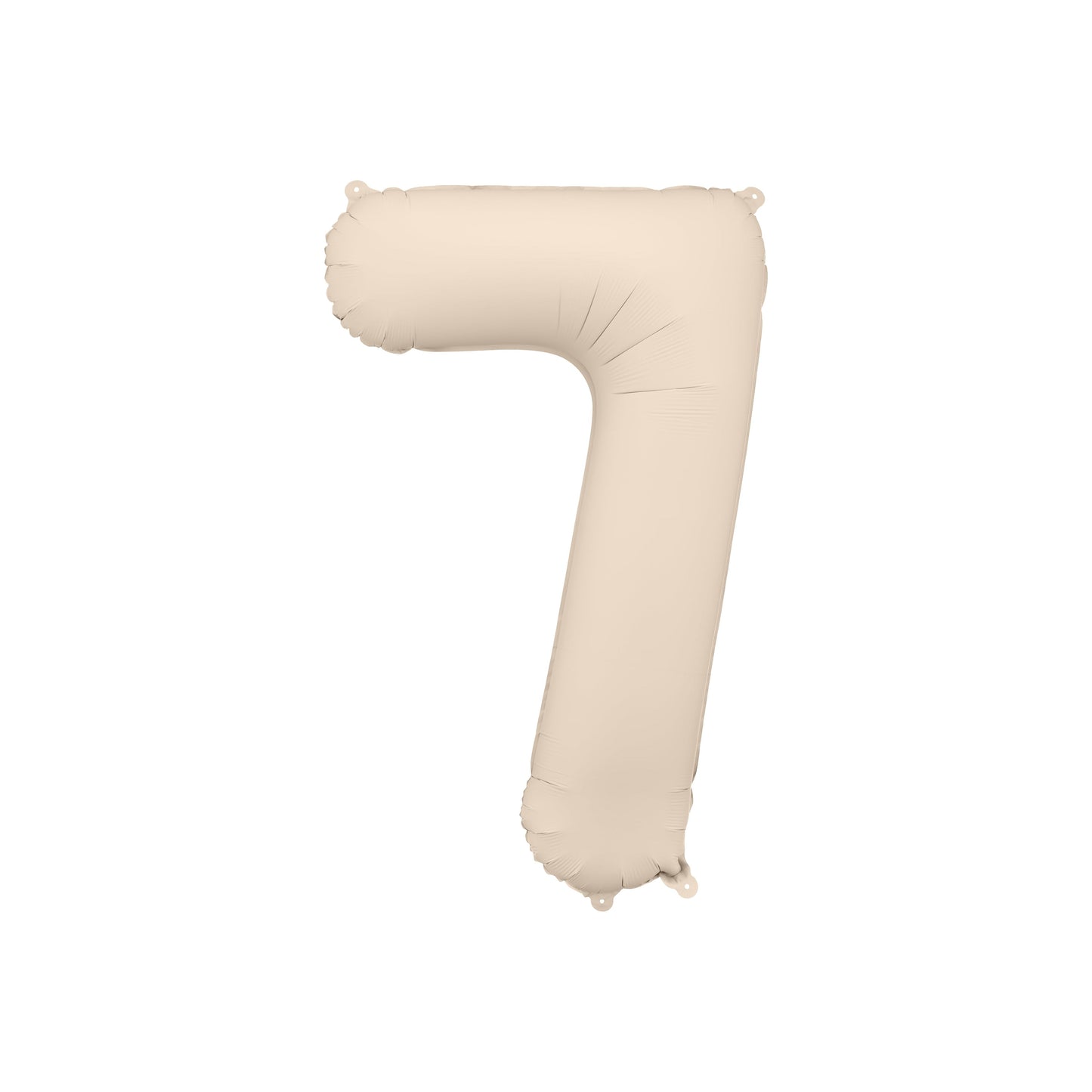 Warm Grey 7 Number Foil Balloon – Birthday Party Decoration
